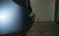 1 549 р. Верхняя зашитная накладка Kart на задний бампер для багажного отделения  Renault Duster  HS (2010-2015). Увеличить фотографию 2