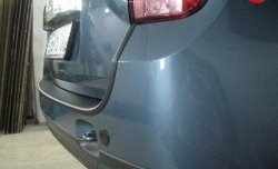1 549 р. Верхняя зашитная накладка Kart на задний бампер для багажного отделения Renault Duster HS дорестайлинг (2010-2015). Увеличить фотографию 3