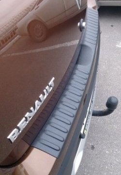 1 549 р. Накладка на задний бампер Ralex Tuning  Renault Duster  HS (2010-2015). Увеличить фотографию 4