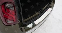 889 р. Накладка защитная на задний бампер (рестайлинг) Russtal  Renault Duster  HS (2010-2021). Увеличить фотографию 3