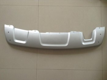 1 049 р. Накладка на задний бампер SPARD (серебро) Renault Duster HS дорестайлинг (2010-2015) (Неокрашенная). Увеличить фотографию 1