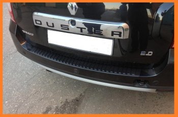 1 089 р. Накладка защитная на задний бампер Yuago  Renault Duster  HS (2010-2015). Увеличить фотографию 2