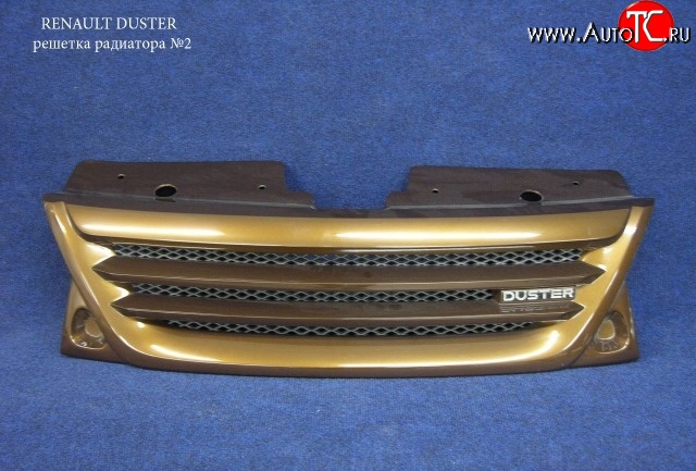 4 399 р. Решётка радиатора Next №2  Renault Duster  HS (2010-2021) (Неокрашенная)