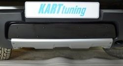 1 049 р. Заглушка в воздухозаборник бампера Kart RS  Renault Duster  HS (2010-2015) (Заглушка под ДХО снизу, Тисненные). Увеличить фотографию 10