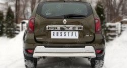 15 999 р. Защита заднего бампера (Ø75x42 мм, нержавейка) Russtal  Renault Duster  HS (2015-2021). Увеличить фотографию 1