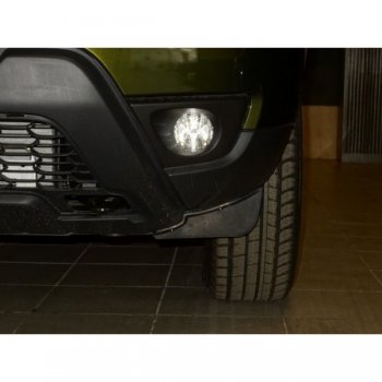 829 р. Брызговики переднего бампера Дастер гард Renault Duster HS дорестайлинг (2010-2015). Увеличить фотографию 4