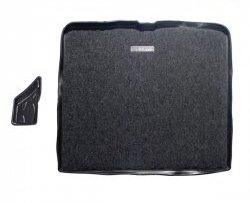 1 499 р. Коврик в багажник Aileron (полиуретан, покрытие Soft)  Renault Duster  HS (2010-2021). Увеличить фотографию 1