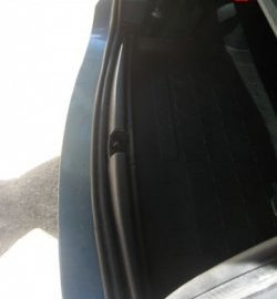 1 199 р. Съемный пластиковый порожек Kart DL в багажник автомобиля  Renault Duster  HS (2010-2021). Увеличить фотографию 4