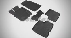 Износостойкие коврики в салон с высоким бортом SeiNtex Premium 4 шт. (резина) Renault Duster HS дорестайлинг (2010-2015)