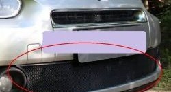 2 099 р. Нижняя решётка в воздуховод автомобиля Russtal (черная) Renault Fluence дорестайлинг (2010-2012). Увеличить фотографию 1
