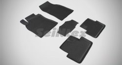 4 599 р. Износостойкие коврики в салон с высоким бортом SeiNtex Premium 4 шт. (резина)  Renault Fluence (2010-2012). Увеличить фотографию 1