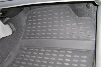 1 899 р. Коврики в салон Element (полиуретан, передние, грузовой) Renault Kangoo KW0 дорестайлинг (2008-2013). Увеличить фотографию 3