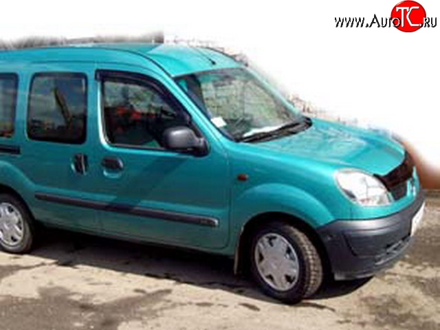 1 599 р. Дефлекторы окон (ветровики) Novline 2 шт. Renault Kangoo KC рестайлинг (2003-2007)