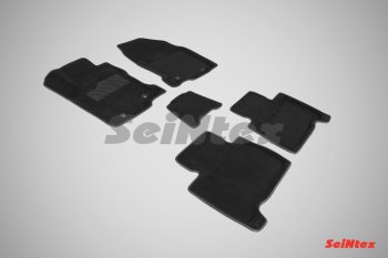 4 299 р. Комплект 3D ковриков в салон Seintex  Renault Kaptur (2016-2020). Увеличить фотографию 1