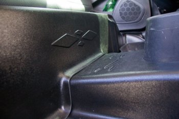 2 699 р. Накладки на ковролин АртФорм  Renault Kaptur (2016-2020) (Под заднее сиденье и на задний тоннель пола). Увеличить фотографию 2