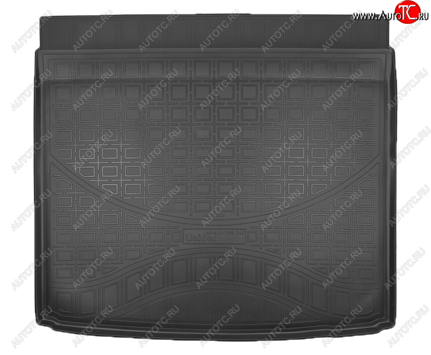 1 659 р. Коврик в багажник Norplast Unidec (2AWD)  Renault Kaptur (2016-2024) (Цвет: черный)