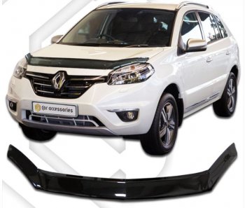 Дефлектор капота CA-Plastiс Renault Koleos 1 Phase 3 (2013-2016)