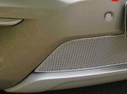 2 079 р. Сетка в бампер Autofamily (15 мм.) Renault Koleos 1 Phase 2 (2011-2013) (Хром). Увеличить фотографию 2
