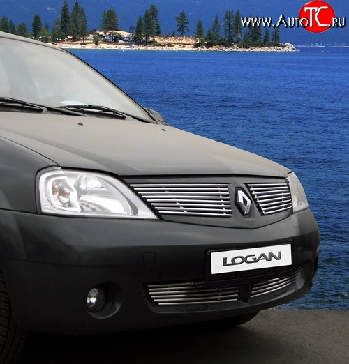 3 014 р. Декоративная вставка воздухозаборника Novline  Renault Logan  1 (2004-2010)