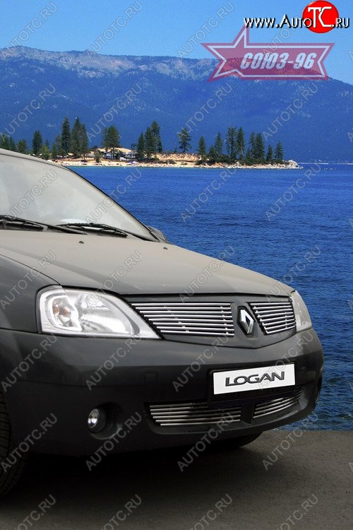 3 464 р. Декоративные элементы воздухозаборника Souz-96 (d10)  Renault Logan  1 (2004-2010)