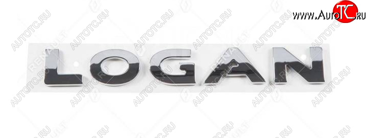 389 р. Эмблема LOGAN на крышку багажника RENAULT Renault Logan 1 рестайлинг (2010-2016)