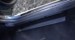 1 979 р. Накладки на ковролин порогов автомобиля RA  Renault Logan  1 (2010-2016). Увеличить фотографию 2