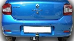 5 999 р. Фаркоп Лидер Плюс  Renault Logan ( 1,  2) (2010-2018) (Без электропакета). Увеличить фотографию 1