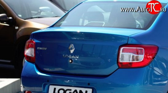 16 649 р. Крышка багажника Стандартная Renault Logan 2 рестайлинг (2018-2024) (Окрашенная)