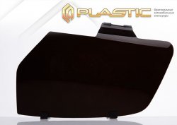 1 899 р. Защита фар CA-Plastic/  Renault Logan  2 (2014-2018) (Classic полупрозрачный). Увеличить фотографию 3