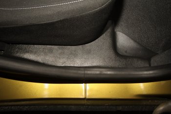 1 899 р. Накладки на ковролин АртФорм  Renault Logan  2 (2014-2018) (Задние). Увеличить фотографию 1