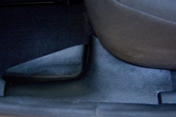 1 899 р. Накладки на ковролин АртФорм Renault Logan 2 дорестайлинг (2014-2018) (Задние). Увеличить фотографию 4
