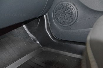 3 089 р. Накладки на ковролин пола Petroil Tuning  Renault Logan  2 (2014-2024) (Боковые). Увеличить фотографию 4