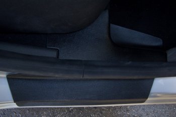 1 639 р. Комплект накладок в проем дверей Артформ (4 шт.)  Renault Logan  2 (2014-2018). Увеличить фотографию 4