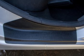 1 639 р. Комплект накладок в проем дверей Артформ (4 шт.)  Renault Logan  2 (2014-2018). Увеличить фотографию 5