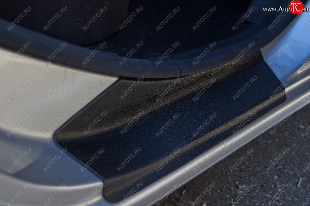 1 639 р. Комплект накладок в проем дверей Артформ (4 шт.) Renault Logan 2 дорестайлинг (2014-2018)