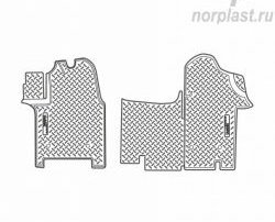 1 639 р. Комплект ковриков в салон Norplast  Renault Master  FV,JV (2010-2018). Увеличить фотографию 1