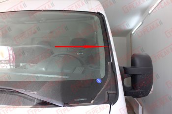 1 849 р. Водостоки (дефлектора) лобового стекла Стрелка 11 Renault Master FV,JV фургон 1-ый рестайлинг (2014-2018). Увеличить фотографию 5