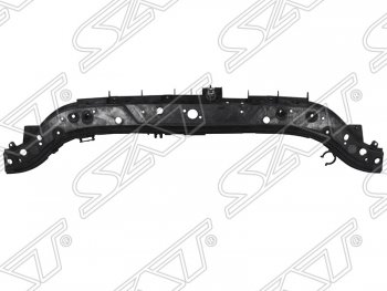 3 789 р. Рамка радиатора (верхняя планка) SAT  Renault Megane ( седан,  универсал,  хэтчбэк 5 дв.) (2002-2009) (Неокрашенная). Увеличить фотографию 1
