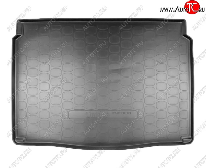 1 499 р. Коврик в багажник Norplast Renault Megane хэтчбэк 5 дв.  дорестайлинг (2016-2024) (Черный)