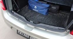 Пластиковый порожек в багажник автомобиля RA Renault (Рено) Sandero (Сандеро)  (BS) (2009-2014) (BS)