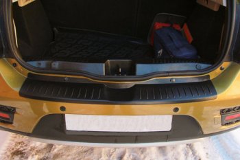 499 р. Накладка в проём багажника Тюн-Авто Renault Sandero (B8) дорестайлинг (2014-2018). Увеличить фотографию 1
