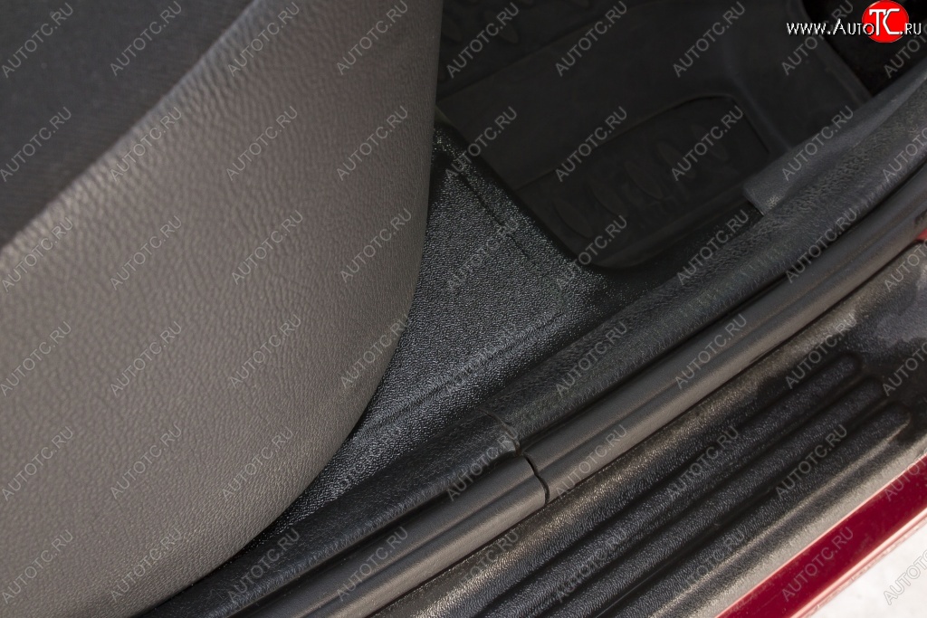 1 299 р. Накладки на ковролин задних дверей автомобиля RA Renault Sandero (BS) (2009-2014)