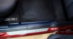 1 949 р. Накладки на ковролин порогов Kart RS  Renault Sandero  (BS) (2009-2014). Увеличить фотографию 2