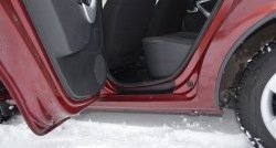 1 249 р. Накладки на порожки в салон Kart RS  Renault Sandero  (BS) (2009-2014) (Комплект на 4 двери). Увеличить фотографию 3