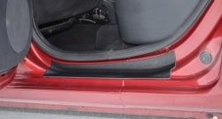 1 249 р. Накладки на порожки в салон Kart RS  Renault Sandero  (BS) (2009-2014) (Комплект на 4 двери). Увеличить фотографию 4