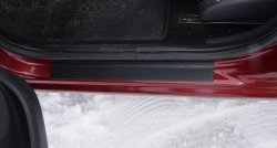 1 249 р. Накладки на порожки в салон Kart RS  Renault Sandero  (BS) (2009-2014) (Комплект на 4 двери). Увеличить фотографию 6