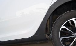 3 699 р. Комплект накладок на арки KART RS NEW Renault Sandero (B8) дорестайлинг (2014-2018) (Неокрашенные). Увеличить фотографию 4