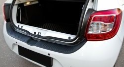 1 899 р. Накладка защитная на задний бампер RA  Renault Sandero  (B8) (2014-2018). Увеличить фотографию 3
