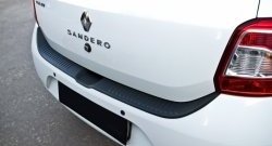 1 899 р. Накладка защитная на задний бампер RA  Renault Sandero  (B8) (2014-2018). Увеличить фотографию 4