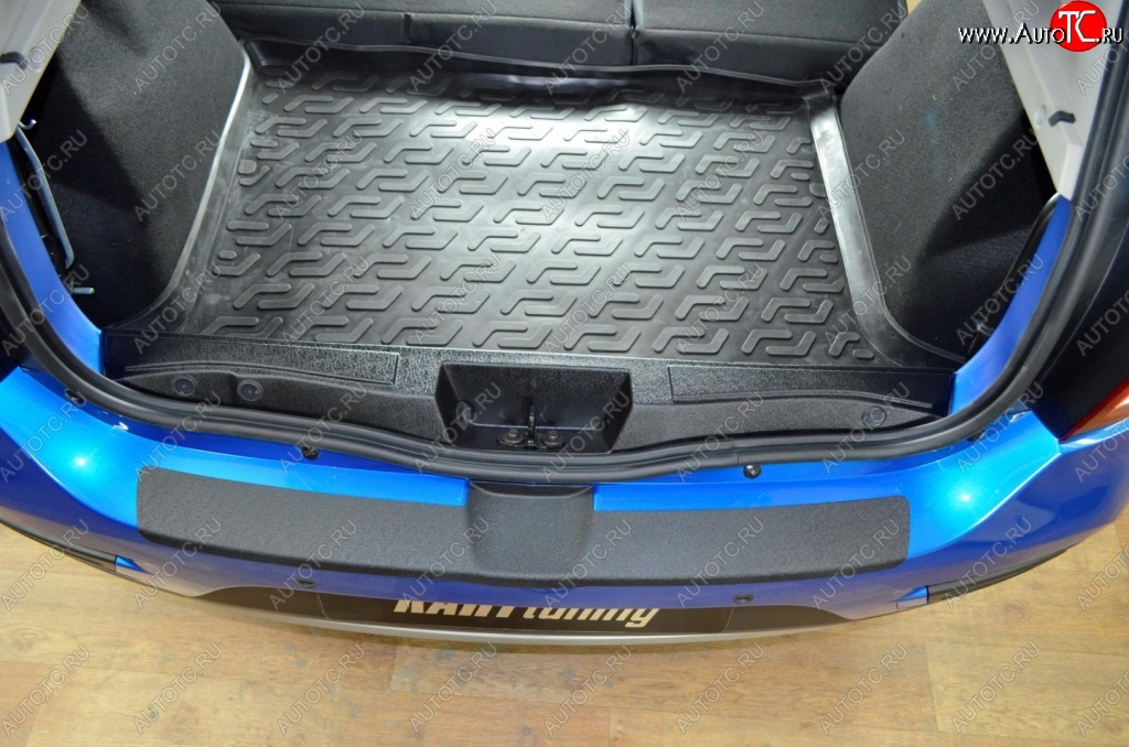 1 399 р. Накладка на порожек в багажник KART Renault Sandero (B8) дорестайлинг (2014-2018) (Без покрытия)